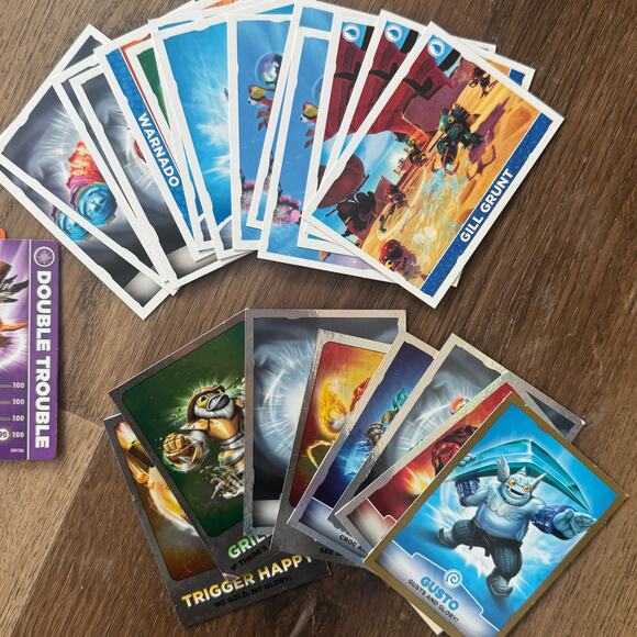 Bundle of Skylander Cards and Stickers - Picture 3 of 5